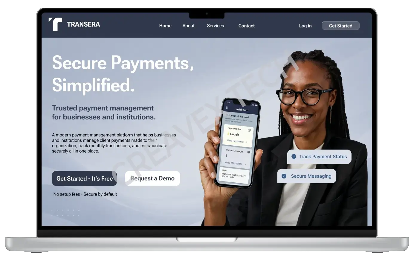 Banking Website Development in lagos